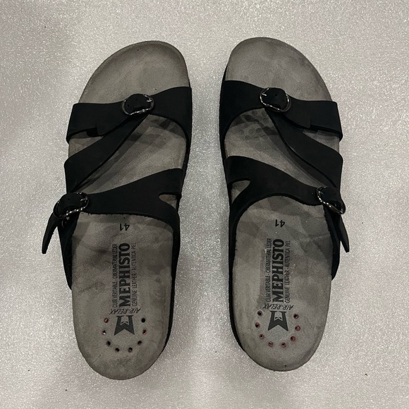[41/10] Mephisto Women's Hannel Sandal EUC - Picture 2 of 7